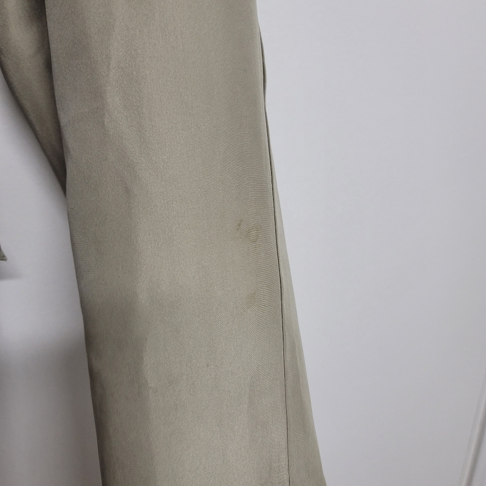 Reiss Kate Silk Tie Waist Skinny Leg Jumpsuit Womens 4 Taupe - Picture 14 of 16